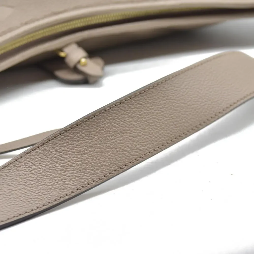 $3400 Louis Vuitton Empreinte Monogram Giant CarryAll MM
